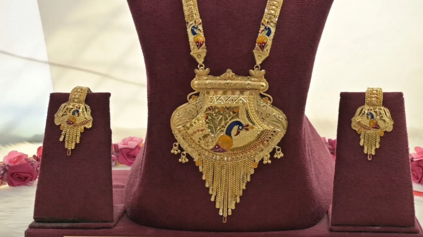 Rani haar with sui dhaga free