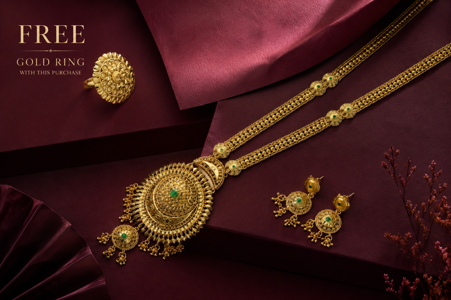 Rani haar with ring free