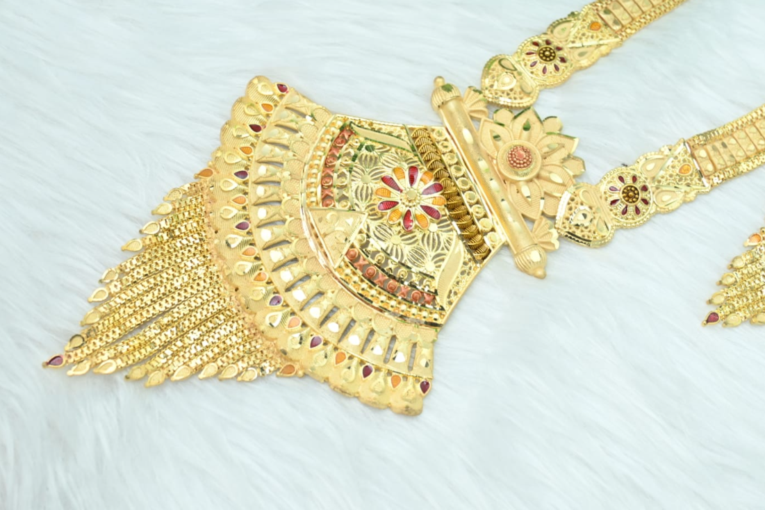 Rani haar with sui dhaga free