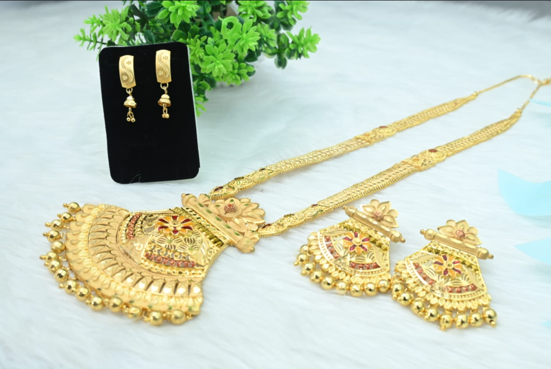 Rani haar with sui dhaga free