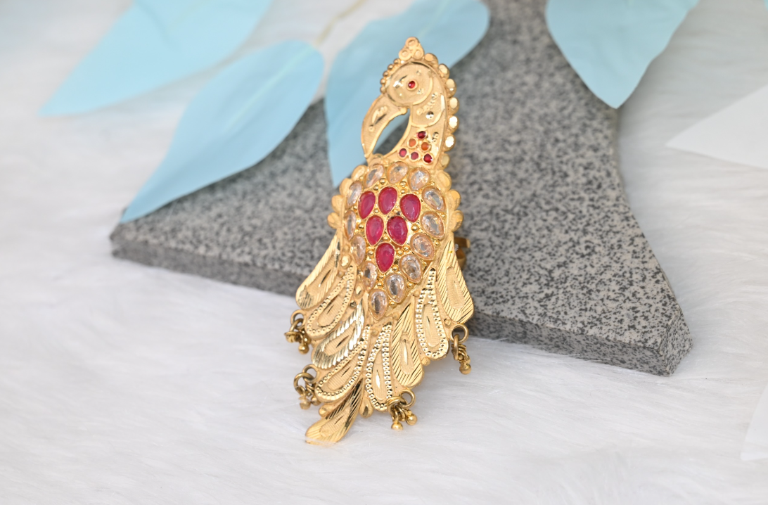 peacock ring