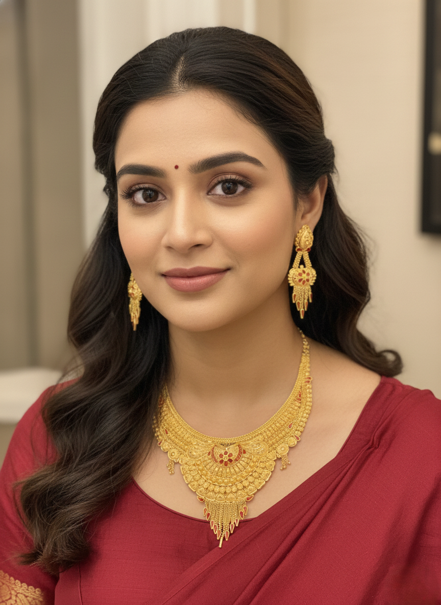 2 MILE GRAM GOLD POLISH NECKLESS