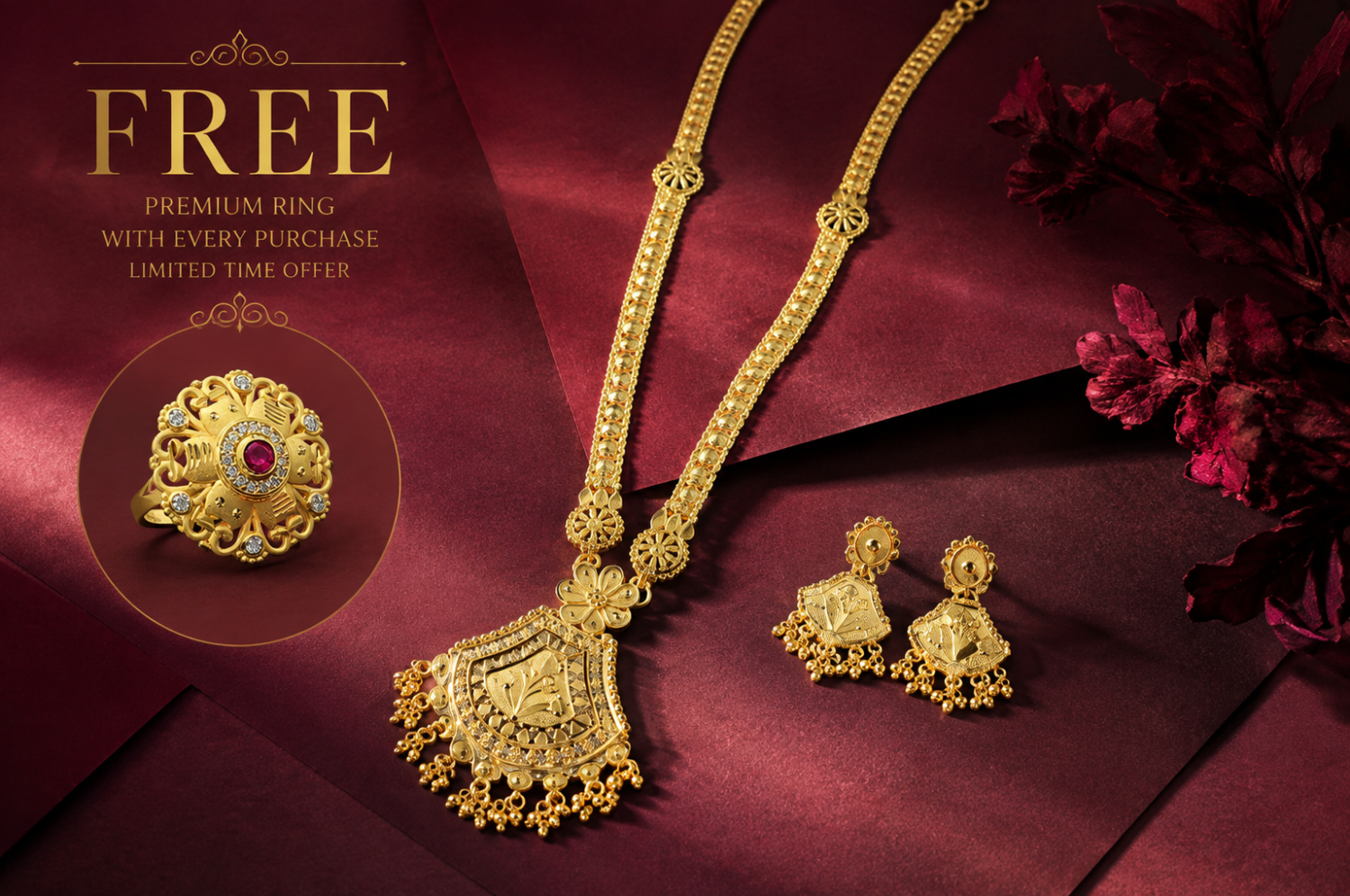 Rani haar with ring free