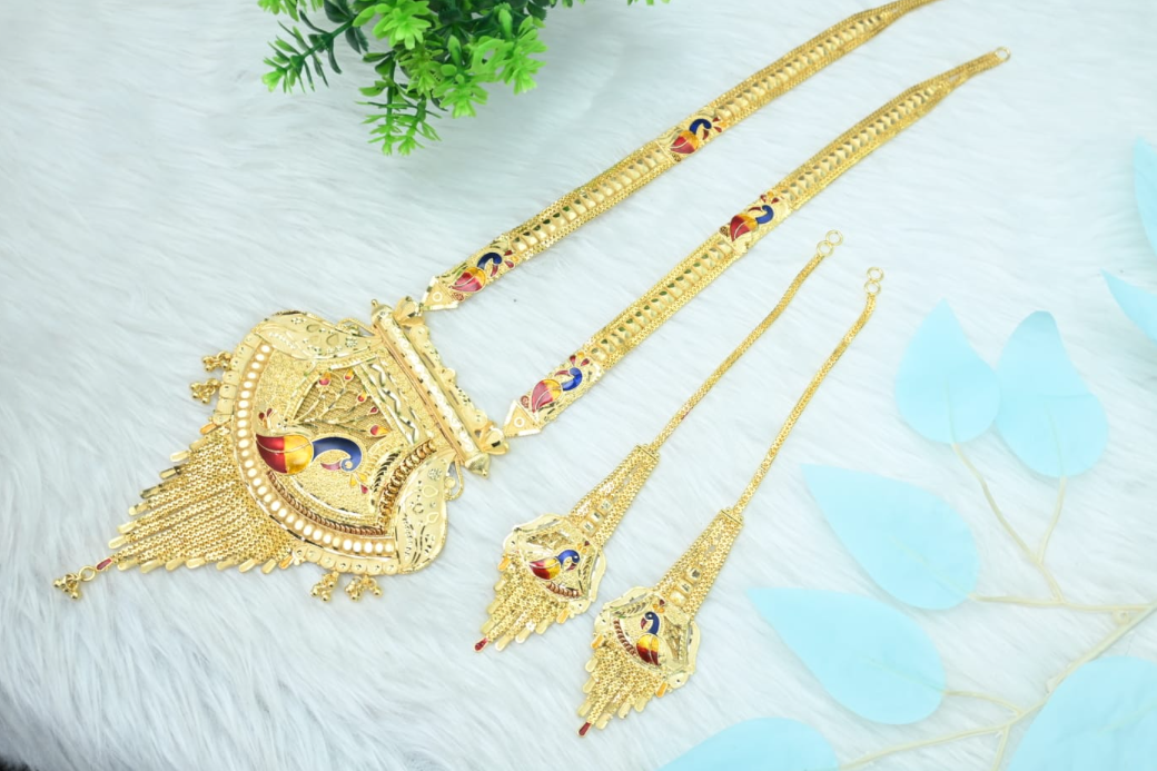 Rani haar with sui dhaga free