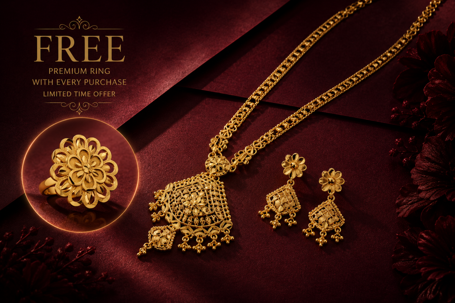 Rani haar with ring free
