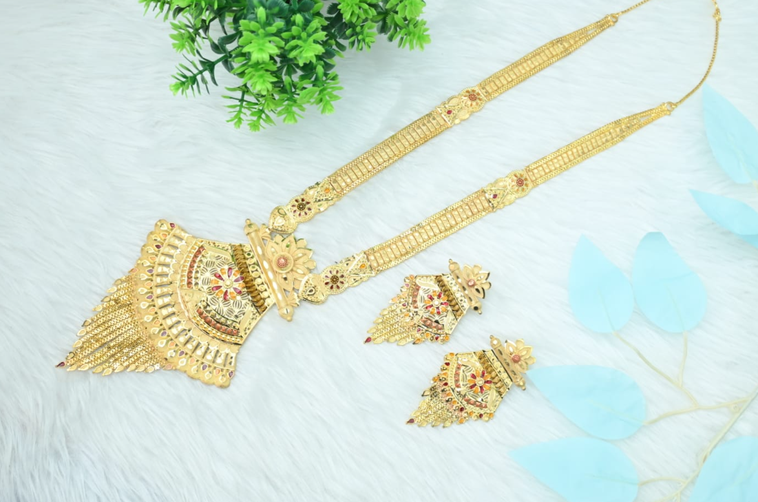 Rani haar with sui dhaga free